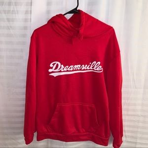 Dreamville Hoodie (Red)